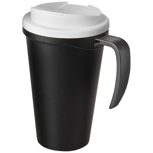 Mug isolant 350ml personnalisable Americano® noir / blanc